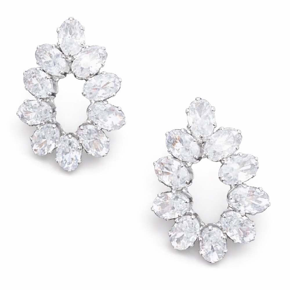 Rhinestone Earrings (4006)